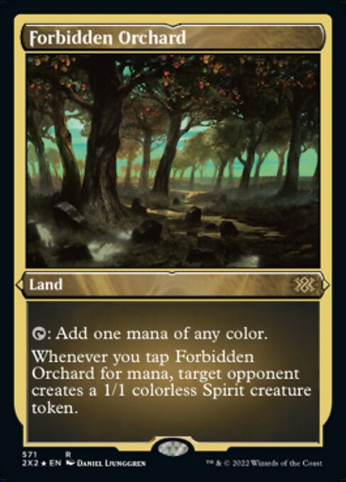 Forbidden Orchard – Etched Foil