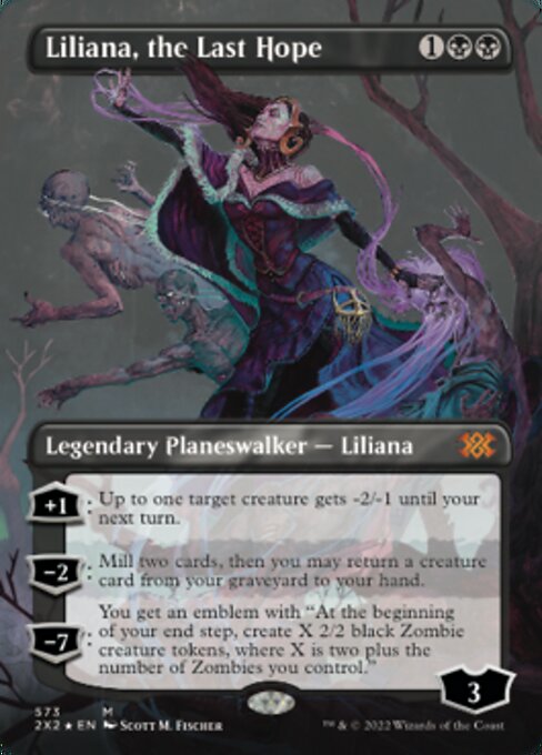 Liliana, the Last Hope – Textured Foil