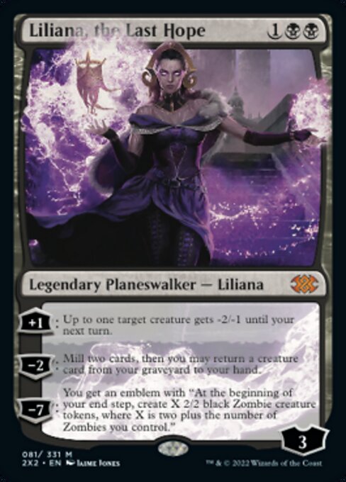 Liliana, the Last Hope – Foil