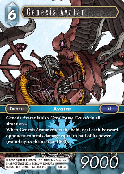 Genesis Avatar 3-034 Hero – Foil