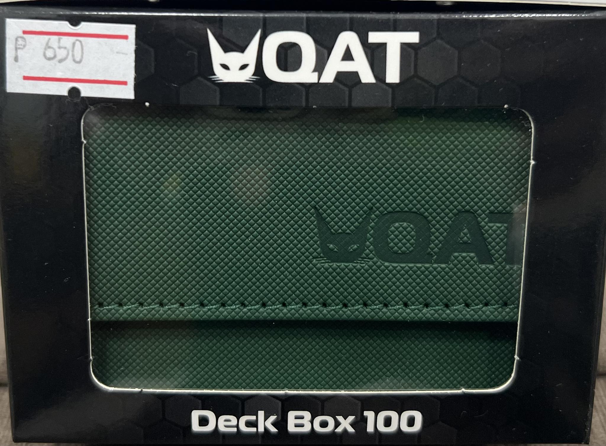 Q.A.T Deck Box – Green 100+