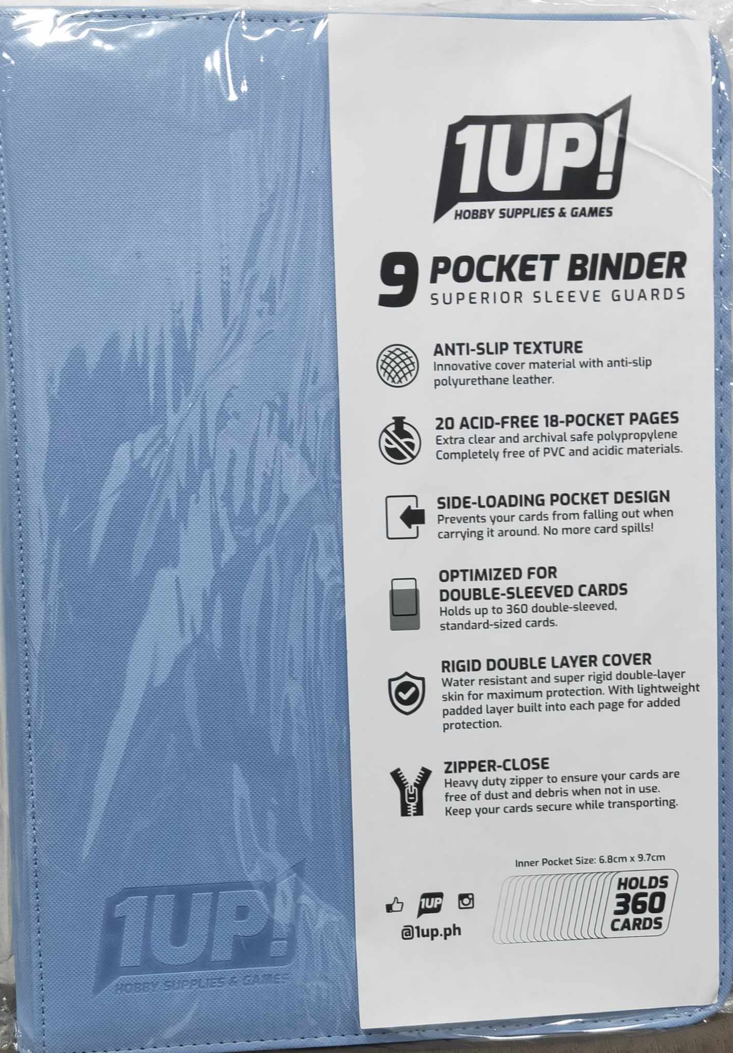 1UP – 9 Pocket – Powder Blue