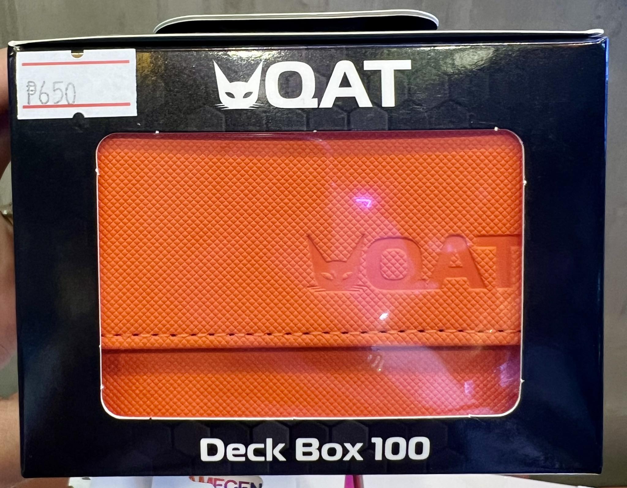 Q.A.T Deck Box – Orange 100+
