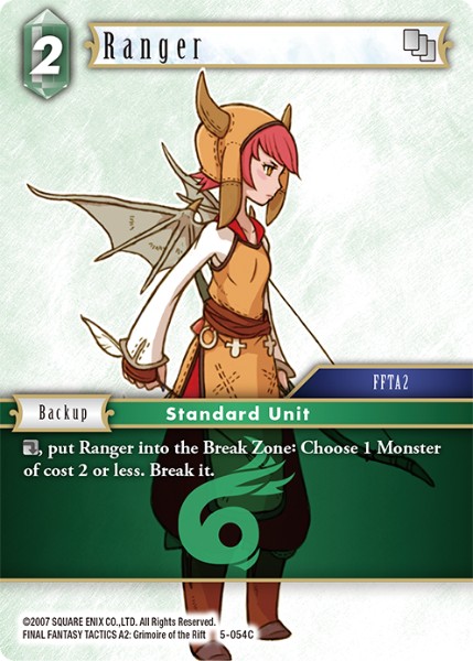Ranger 5-054 Common – Foil