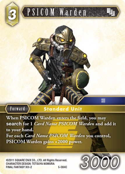 PSICOM Warden 5-084 Common – Foil