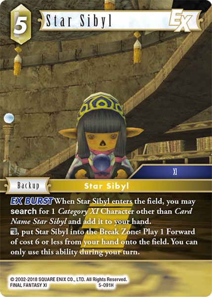 Star Sibyl 5-091 Hero – Foil