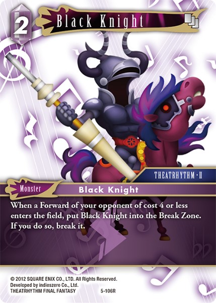 Black Knight 5-106 Rare – Foil
