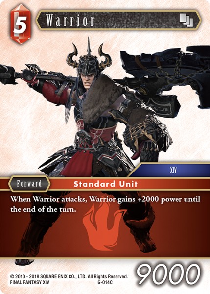Warrior 6-014 Common – Foil