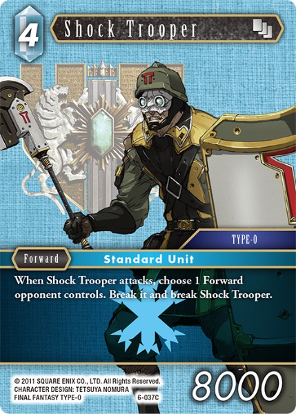 Shock Trooper 6-037 Common – Foil