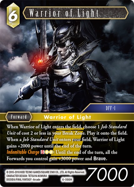 Warrior of Light 6-066 Hero – Foil