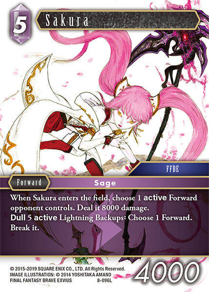 Sakura 8-096 Legend – Foil
