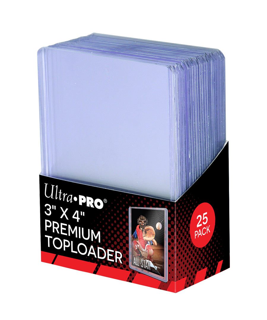 Ultra Pro 3″ X 4″ Ultra Clear Premium Toploader 25ct