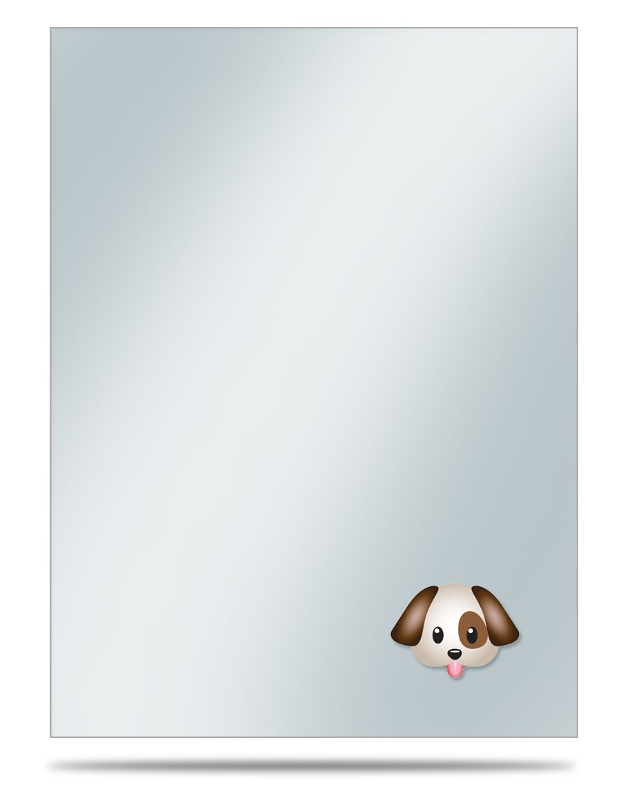 Ultra Pro – Emoji: Dog Standard Sleeve Covers 50ct