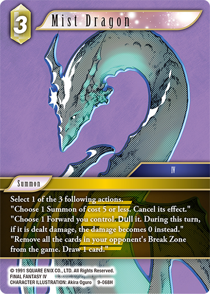 Mist Dragon 9-068 Hero – Foil