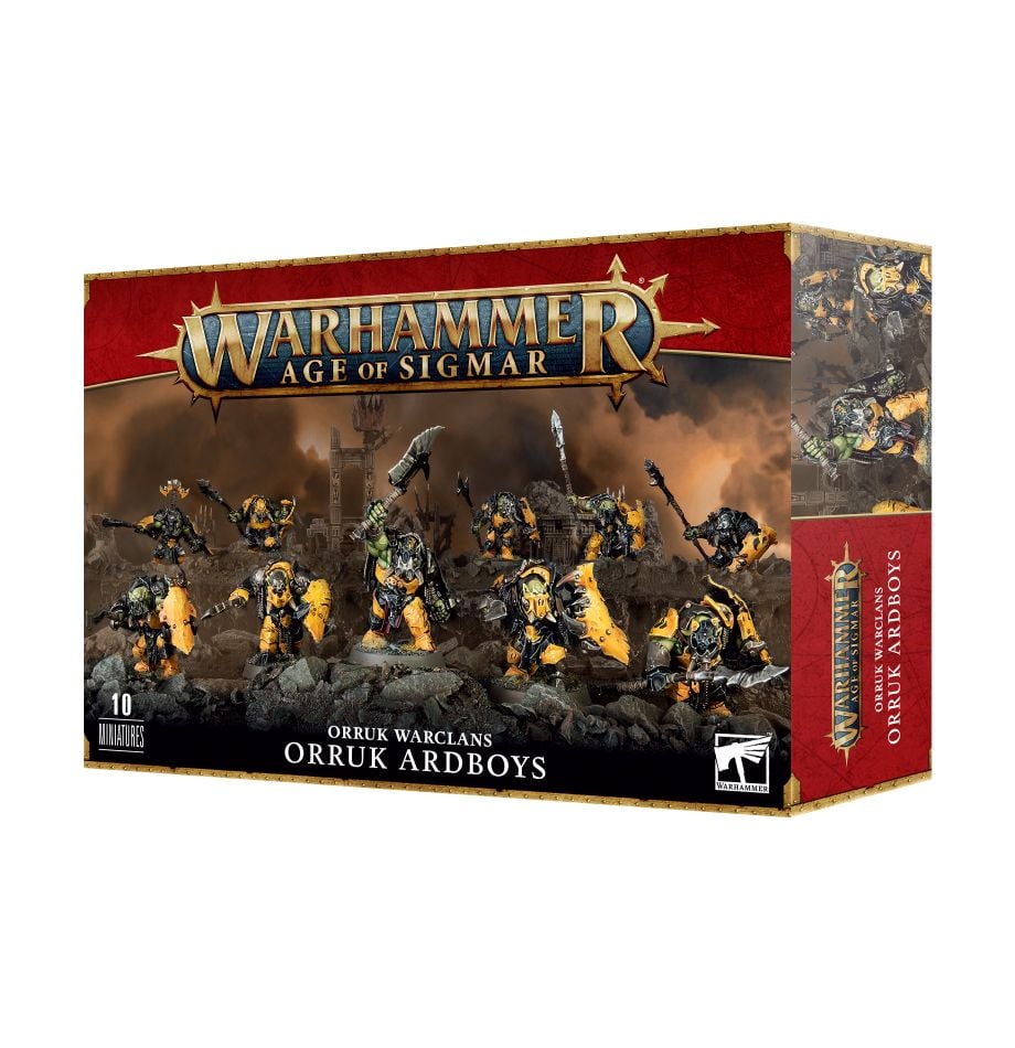 Warhammer: Age of Sigmar – Orruk Warclans – Ironjawz – Orruk Ardboys