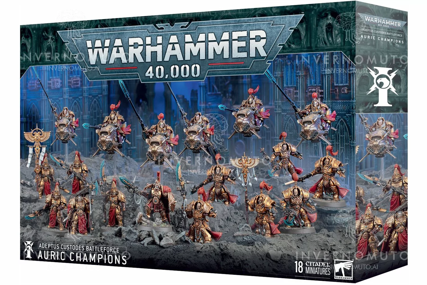 Warhammer 40,000 – Adeptus Custodes Battleforce : Auric Champions