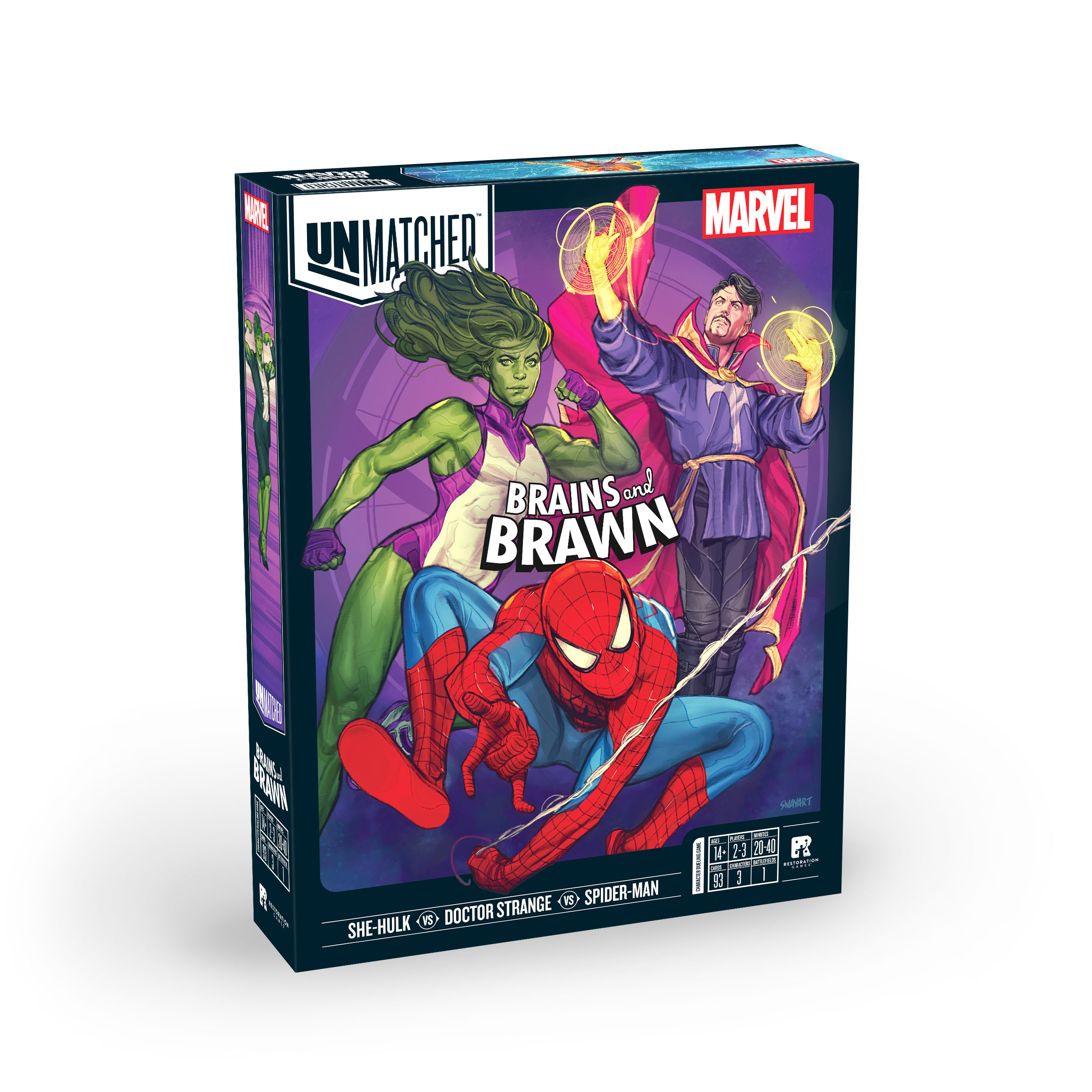 Unmatched: Marvel – Brains and Brawns