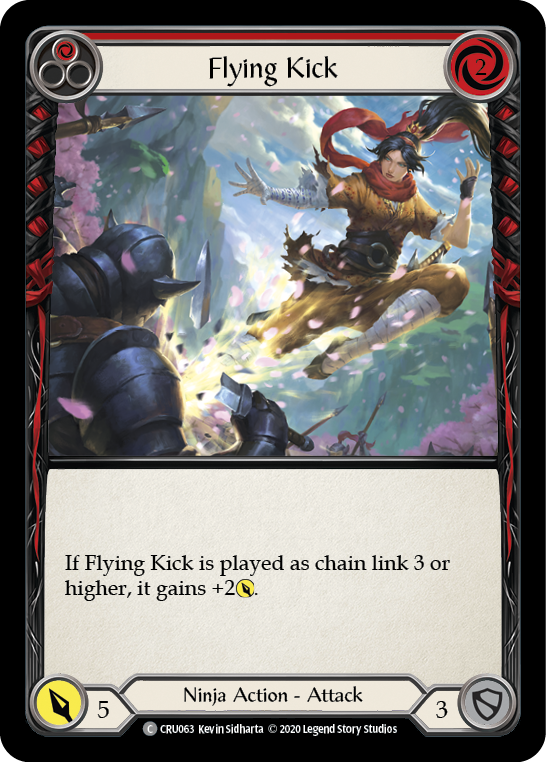 Flying Kick – Red