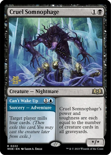Cruel Somnophage // Can’t Wake Up – PR Foil