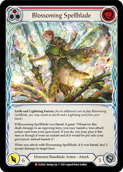 Blossoming Spellblade – Red (Unlimited)