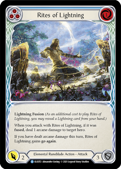 Rites of Lightning – Blue (Unlimited)