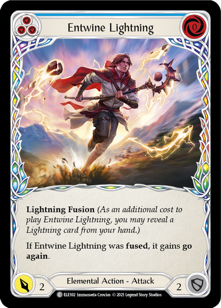 Entwine Lightning – Blue