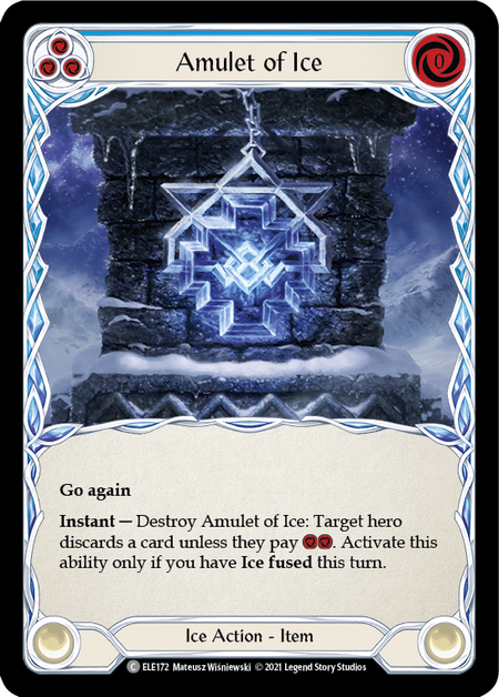 Amulet of Ice – Blue