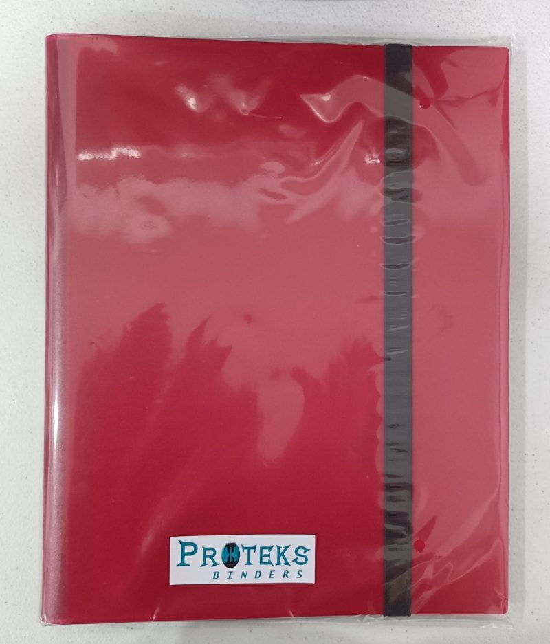 Proteks Binders 9-Pocket – Red