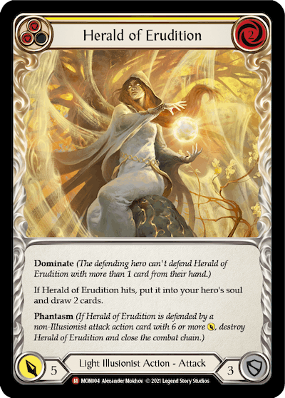 Herald of Erudition – Yellow (Monarch Unlimited)