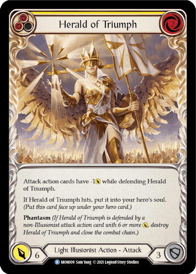 Herald of Triumph – Yellow (Monarch Unlimited)