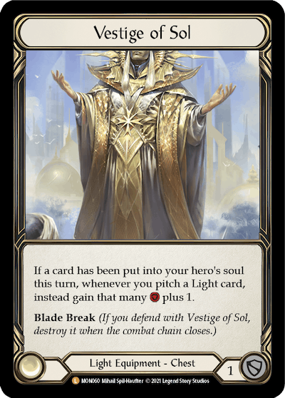 Vestige of Sol (Monarch Unlimited)