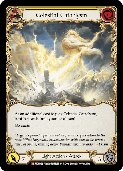 Celestial Cataclysm – Yellow (Monarch Unlimited)