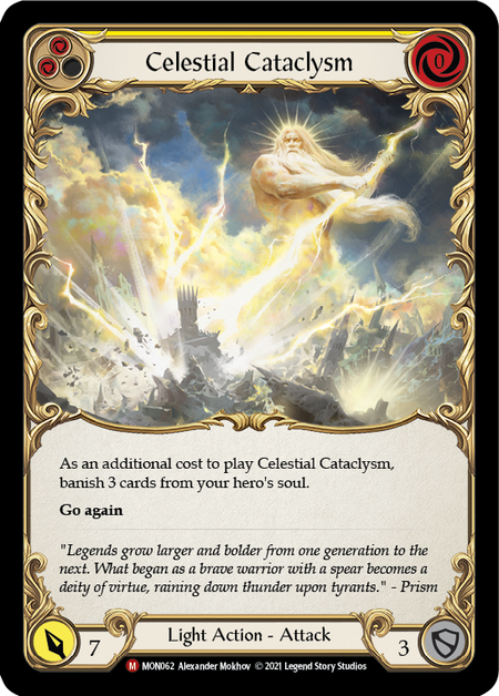 Celestial Cataclysm – Yellow