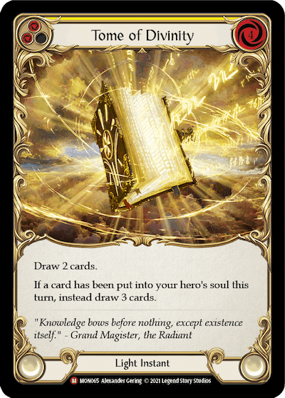 Tome of Divinity – Yellow (Monarch Unlimited)
