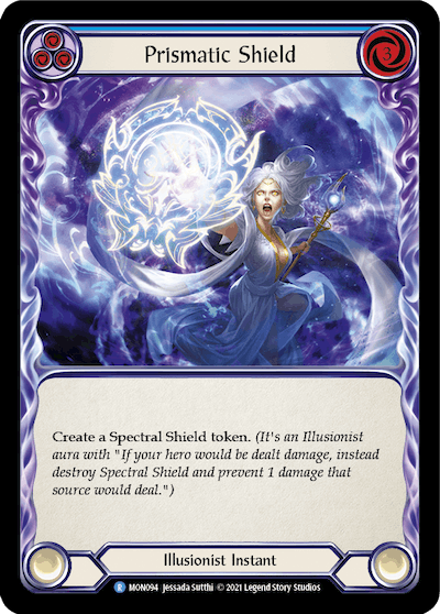 Prismatic Shield – Blue (Monarch Unlimited)