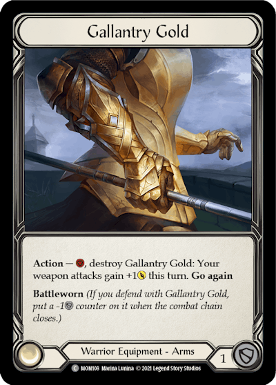 Gallantry Gold (Monarch Unlimited)