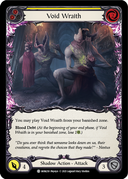 Void Wraith – Yellow