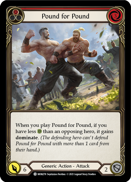 Pound for Pound – Red