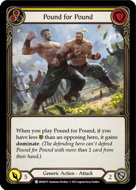 Pound for Pound – Yellow