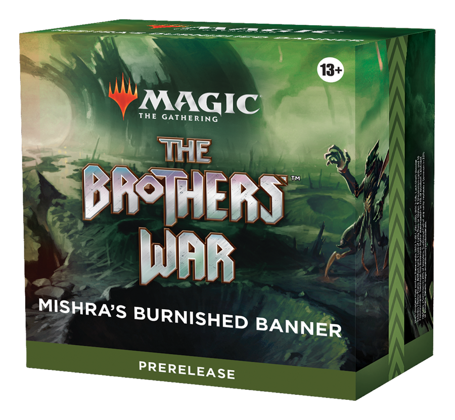 PR-at-Home Brother’s War Pre-release Kit – Mishra’s Burnished Banner