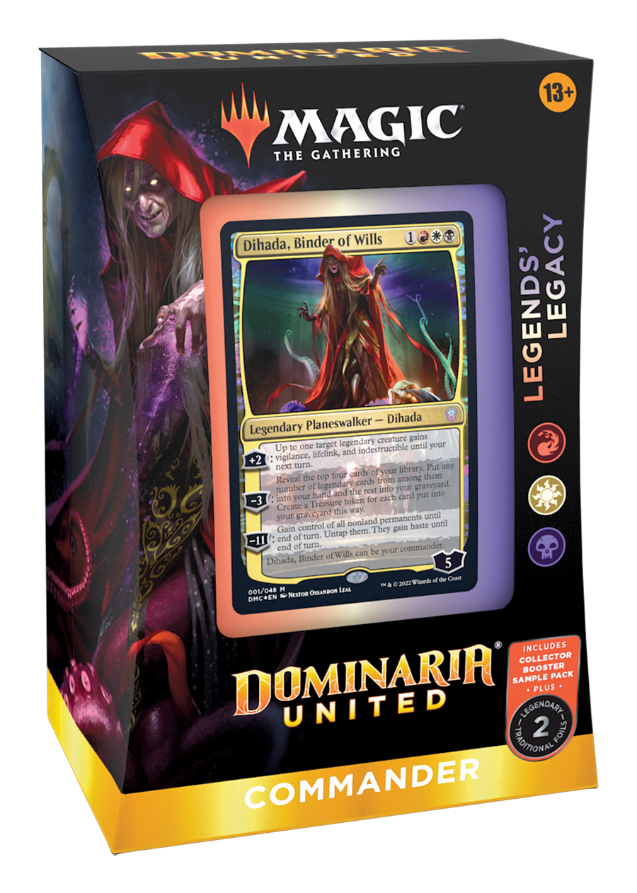Dominaria United Commander Deck – Legend’s Legacy – Dihada, Binder of Wills