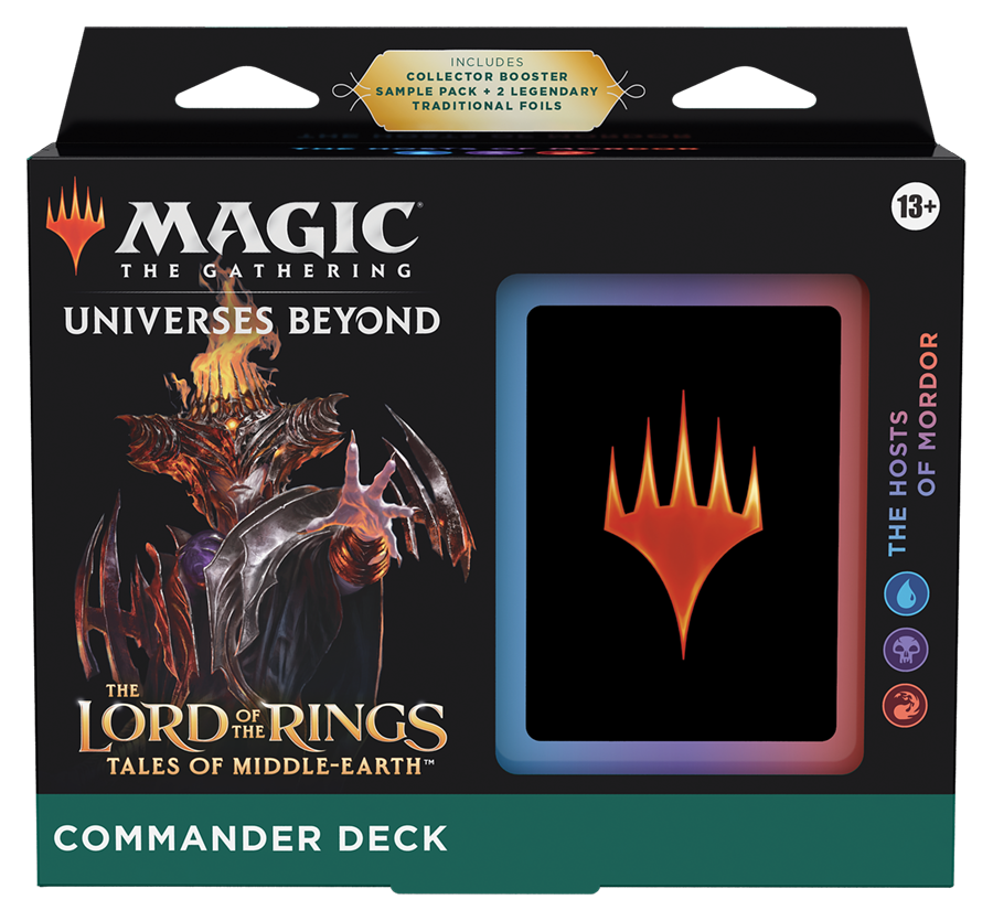 The Lord of the Rings: Tales of Middle-earth™ Commander Decks – The Host of Mordor