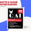 Q.A.T Outer Sleeves – Matte & Clear