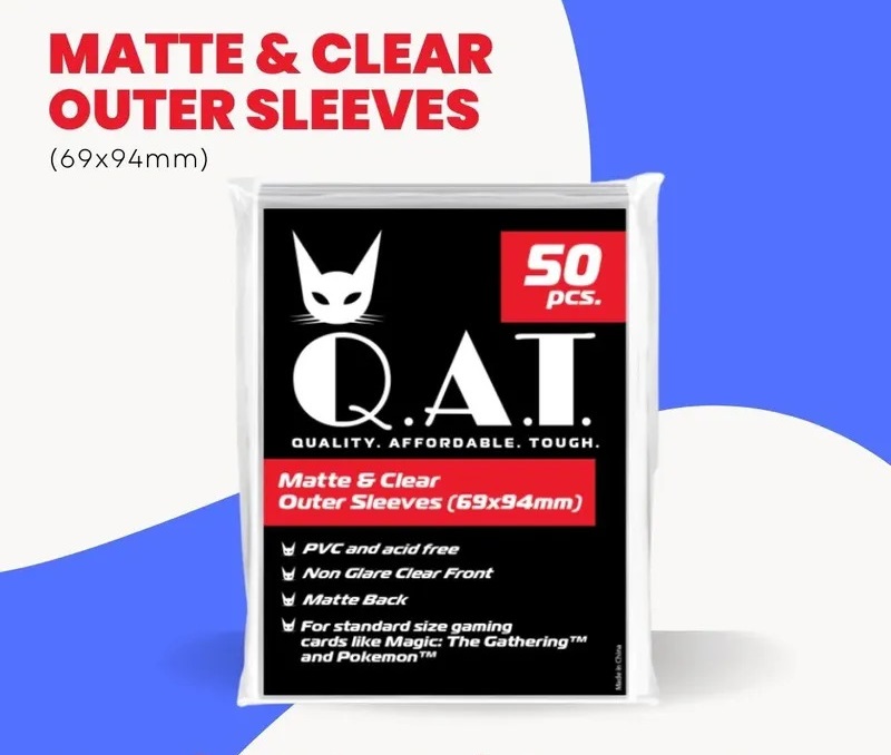 Q.A.T Outer Sleeves – Matte & Clear