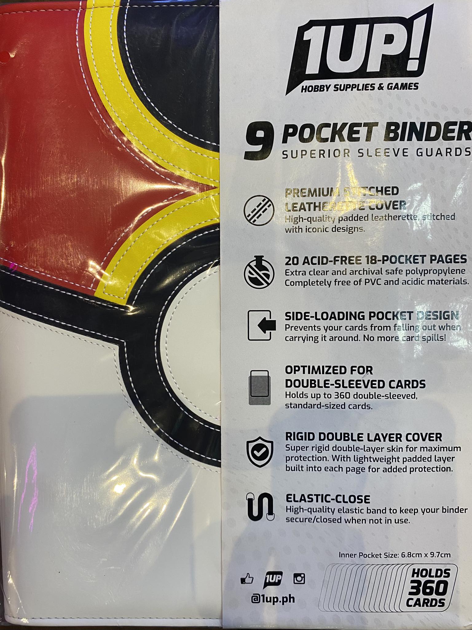 1UP – 9 Pocket Binder – Repeat Ball