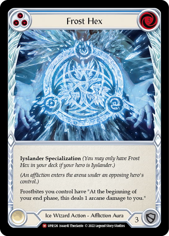 Frost Hex – Blue – Foil