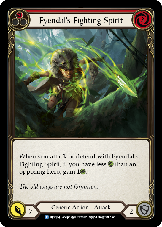 Fyendal’s Fighting Spirit – Red – Foil