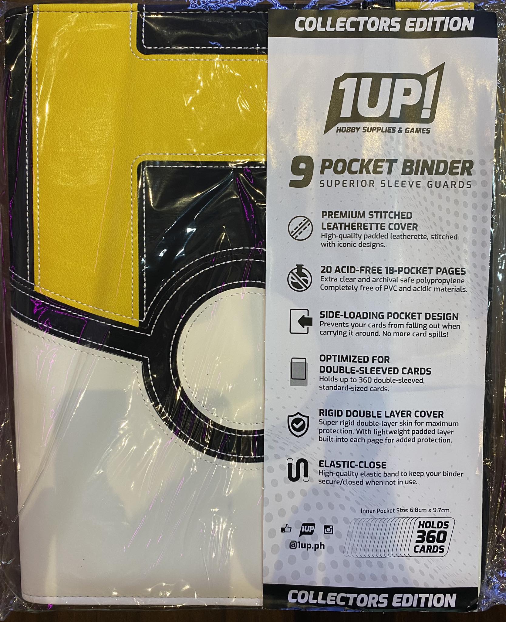 1UP – 9 Pocket Binder – Utra Ball