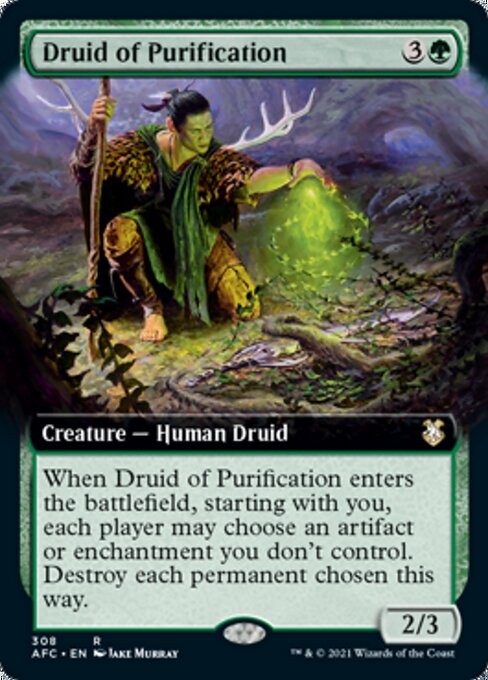 Druid of Purification – Extended Art