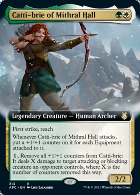 Catti-brie of Mithral Hall – Extended Art